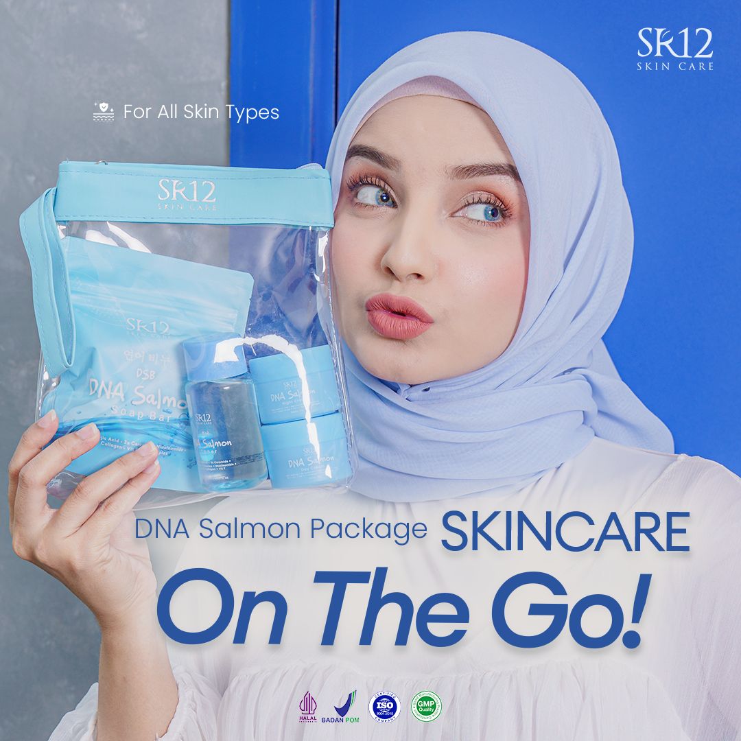 SR12 DNA Salmon Series Package - Solusi Flek Hitam & Anti-Aging